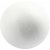 Styrofoam kuler - hvite - 12 cm - 25 stk