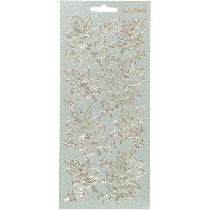 Klisterm�rkeark 10x23 cm Guld - 1 ark