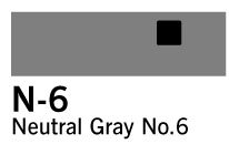 Copic Sketch - N6 - Neutral Gray Nr.6 - Copic Sketch, Copic-penne, Markers, Penne, Penne, kridt & tusch