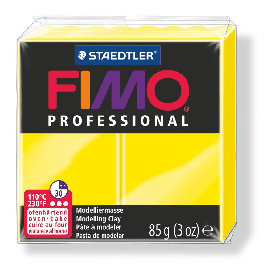 Modell Fimo Professional 85 g - Gul
