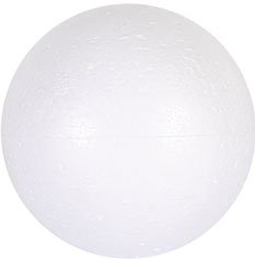 Frigolitkulor � 8 cm - 50 st