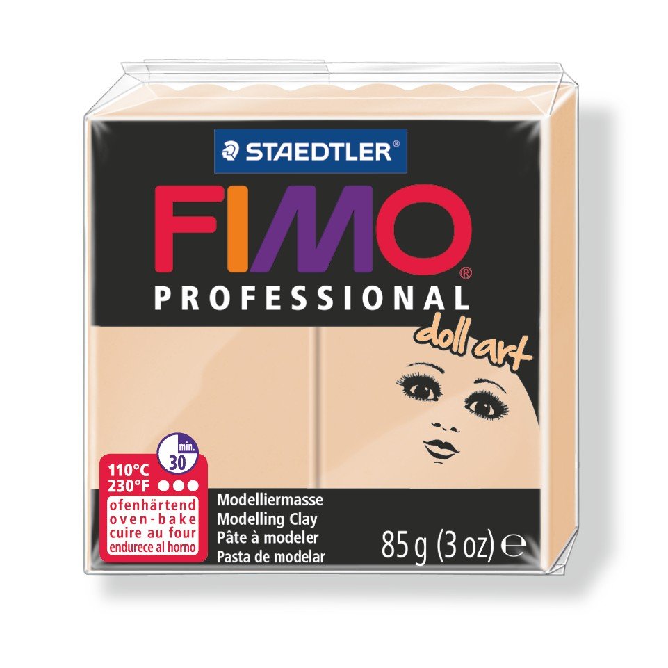 Modellervoks Fimo Doll Art Professional 85 g - Sand - Fimolera, Modellere, Hobbyartikler til børn, Hobbymateriale, Håndværk