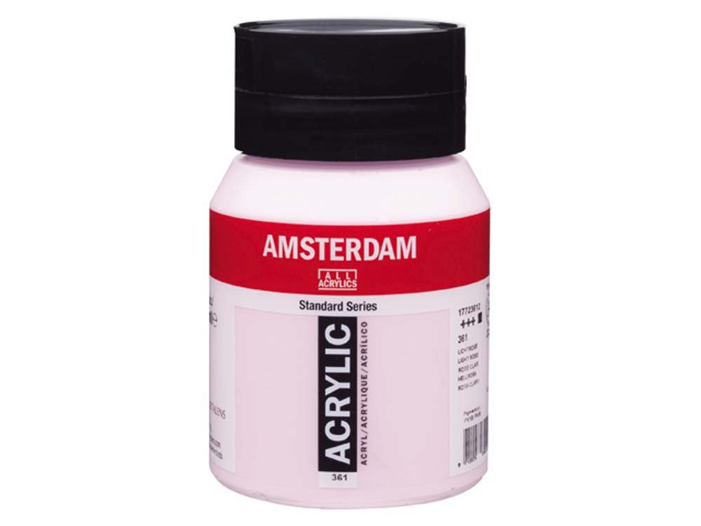 Amsterdam Akryl 500 ml - Light Rose - Akrylfarver, Kunstnerfarver