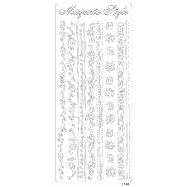 Peel off’s - Blomrand Peel off’s - Blomrand
