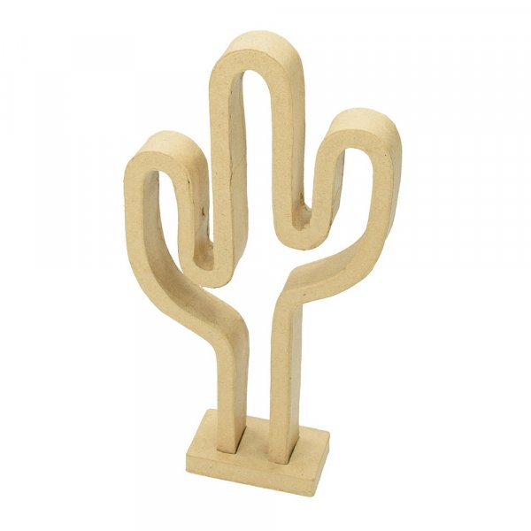 PappArt Frame Cactus med fot - 21x11,5x2x1/3,5x6 cm