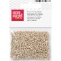 Bohemiska rocaillep�rlor 2,5 mm, 20 g, ljus silver