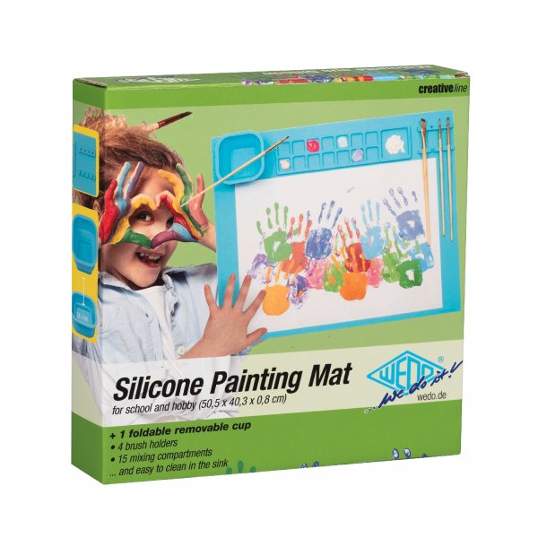 Wedo malerm�tte lysebl� 50x40 cm