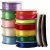 Satengbnd - sortiment - blandede farger - 15 ruller