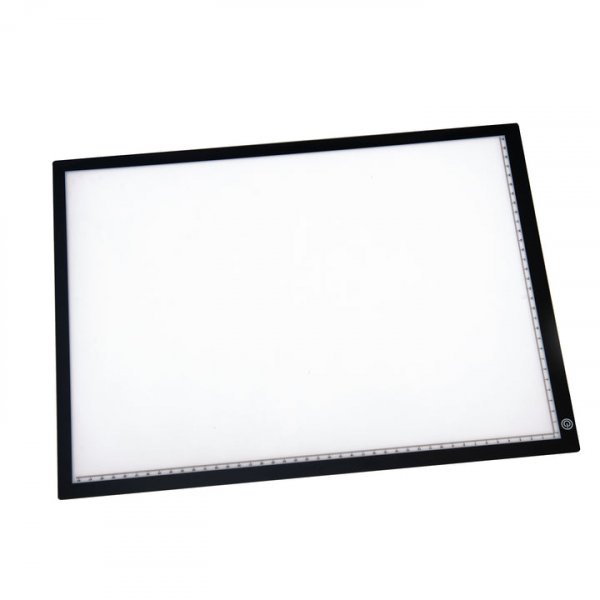 Ljusbord A3 akryl med 3 ljusstyrkor