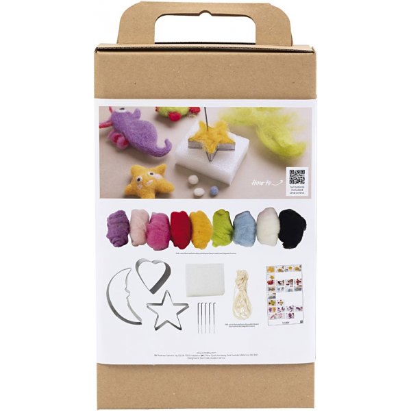 DIY Kit Nålfiltning - Djur i vatten DIY Kit Nålfiltning - Djur i vatten
