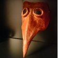 Kundebilde Øyemaske 28 x 22 cm - Fugl