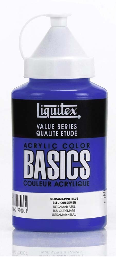 Akrylfärg Liquitex 400 ml - 380 Ultramarine blue - Akrylfärger, Konstnärsfärger