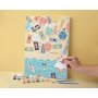 Målarset efter nummer 30 x 40 cm – strandmotiv Målarset efter nummer 30 x 40 cm – strandmotiv