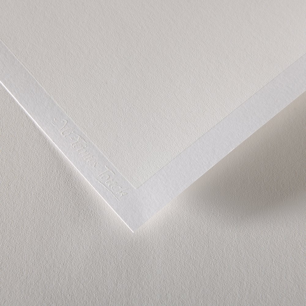Canson Mi-Teintes Touch 350 g 50x65 cm - Hvid - Pastelblok, Blok