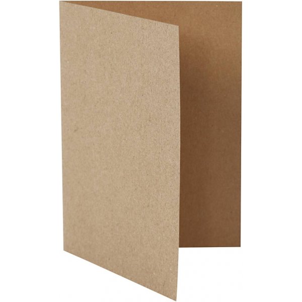 Kort - natur - 10,5 x 15 cm - 10 st Kort - natur - 10,5 x 15 cm - 10 st