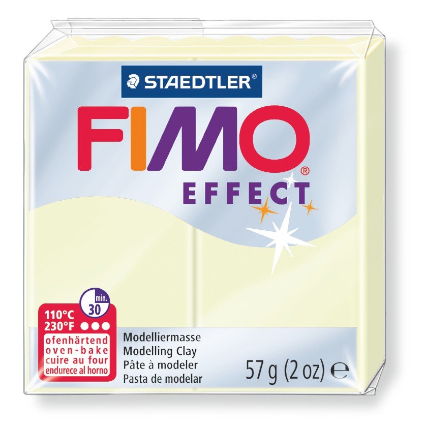 Modellervoks Fimo Effect 57g - Nightglow - Fimolera, Modellere, Hobbyartikler til børn, Hobbymateriale, Håndværk