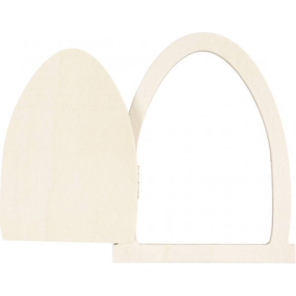 Dörr med gångjärn Dörr med gångjärn