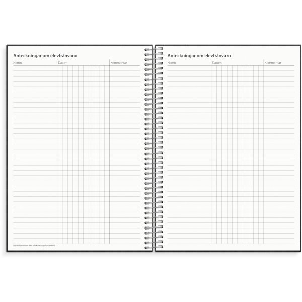 Kalender 24/25 - Noteringskalendern för lärare Kalender 24/25 - Noteringskalendern för lärare