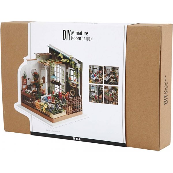 DIY Miniatyrrum - Trädgård DIY Miniatyrrum - Trädgård
