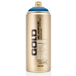 Spraymaling Montana Gold 400 ml - Signal Blue Spraymaling Montana Gold 400 ml - Signal Blue