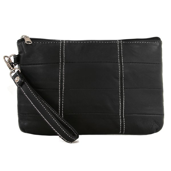 Opbevaringstaske i lammeskind - Sort Opbevaringstaske i lammeskind - Sort