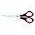 Universalsax för vänsterhänta 16 cm - svart / röd Universalsax för vänsterhänta 16 cm - svart / röd