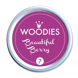 Stämpeldyna Woodies 35 mm - Fuchsia Stämpeldyna Woodies 35 mm - Fuchsia