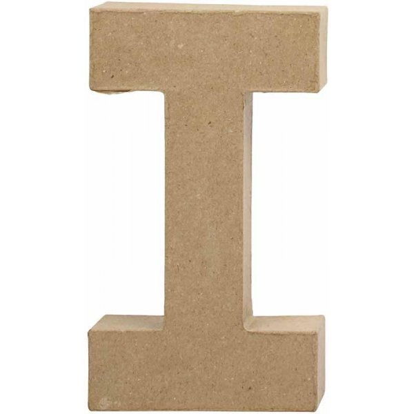 Pappbokstav - I - 6 cm Pappbokstav - I - 6 cm
