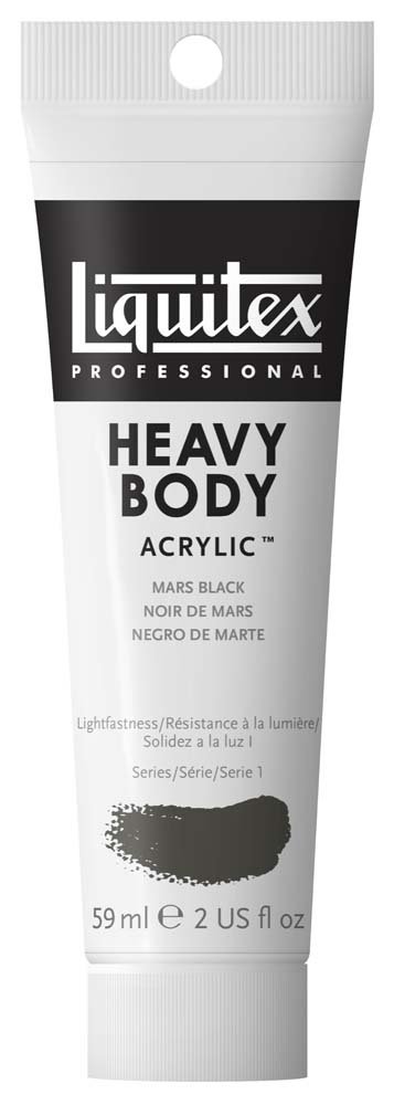 Akrylfärg Heavy Body Liquitex 59 ml - 276 Mars black - Akrylfärger, Konstnärsfärger
