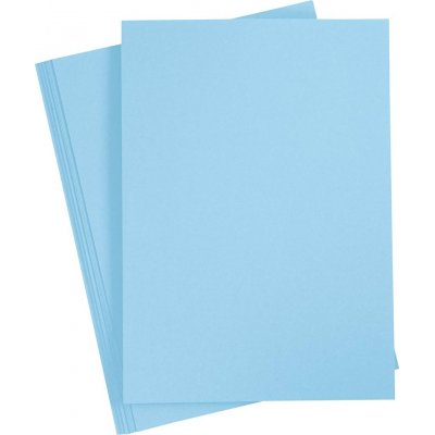 Farget papp - lysebl - A4 - 180 g - 20 ark