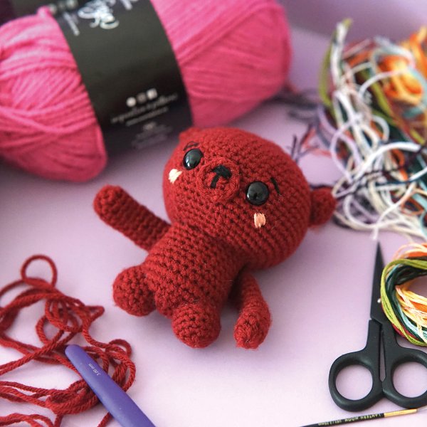 Heklemønster Kodiak - Amigurumi Heklemønster Kodiak - Amigurumi