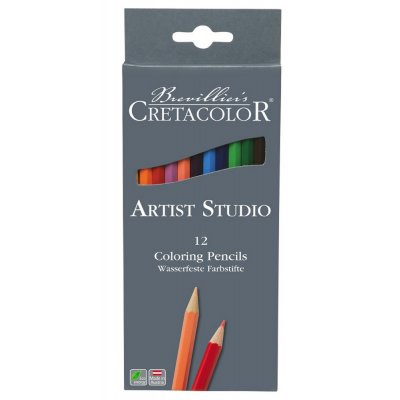 Frgpennset Cretacolor Artist Studio Line - 12 pennor