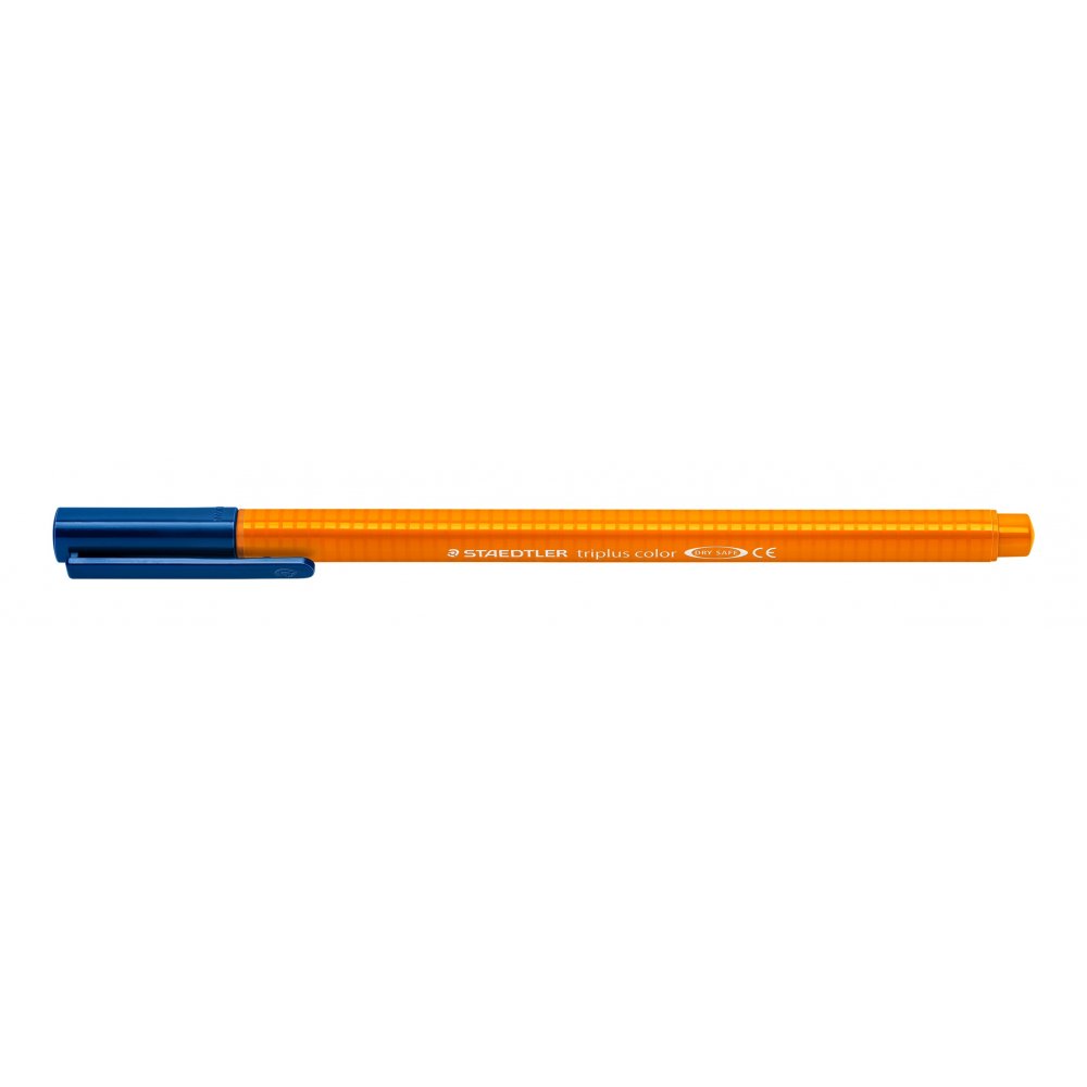 Fiberspidspen Triplus Color 1 mm - Orange - Fiberpenne, Penne, Penne, kridt & tusch