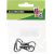 Metallkarbinhakar 20 mm, 2-pack