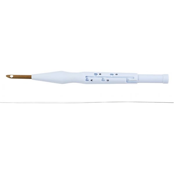Punch needle med 2 st nålträdare Punch needle med 2 st nålträdare