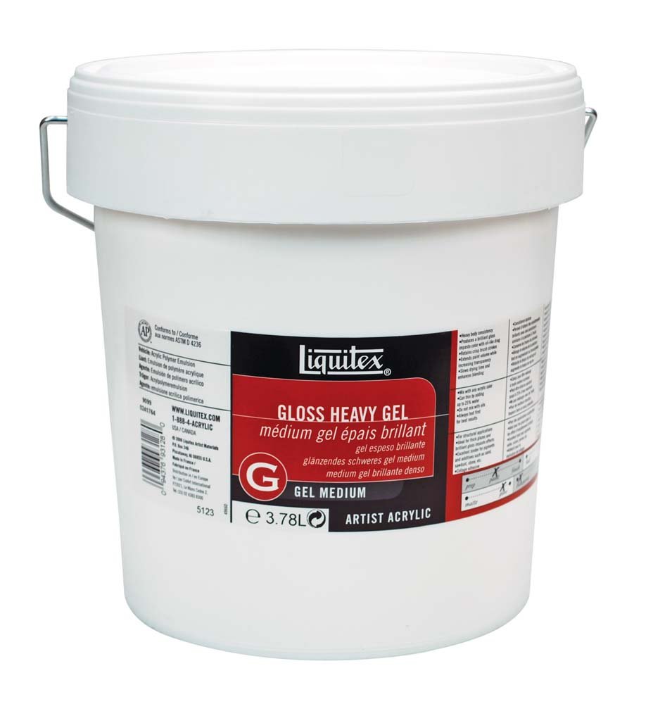 Blank Heavy Gel Liquitex 3,78L - Akrylmedier, Malemedium, Lakk & malingsmedier