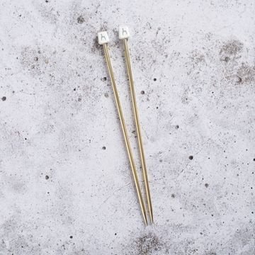 Genserpinner i ponnifarge 25 cm/3 mm - Jumperpinner, Strikkepinner, Strikking, Strikke, hekle, knyte & veve