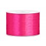 Satinband - M�rkrosa - (Bredd: 50 mm) - 25 meter