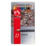 Fargestift Caran DAche Artist Pablo - Black 312 (12)