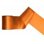 Satinband - Orange - (Bredd: 100 mm) - 25 meter