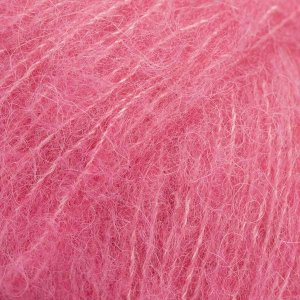 DROPS Brushed Alpaca Silk garn - 25g -  Stark Rosa