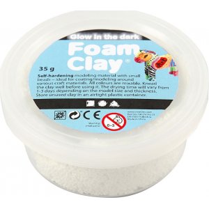 Foam Clay - glow in the dark - 35 g