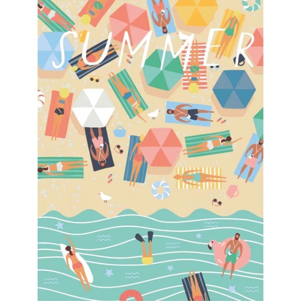 Målarset efter nummer 30 x 40 cm – strandmotiv Målarset efter nummer 30 x 40 cm – strandmotiv