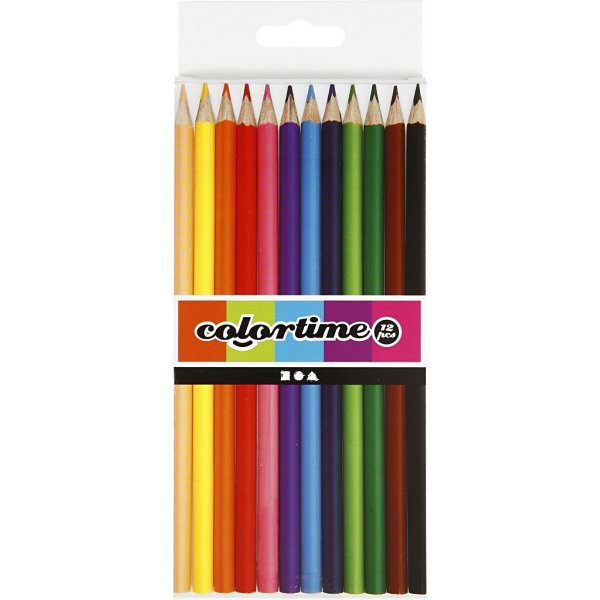 Colortime Färgblyerts - mixade färger - 12 st Colortime Färgblyerts - mixade färger - 12 st