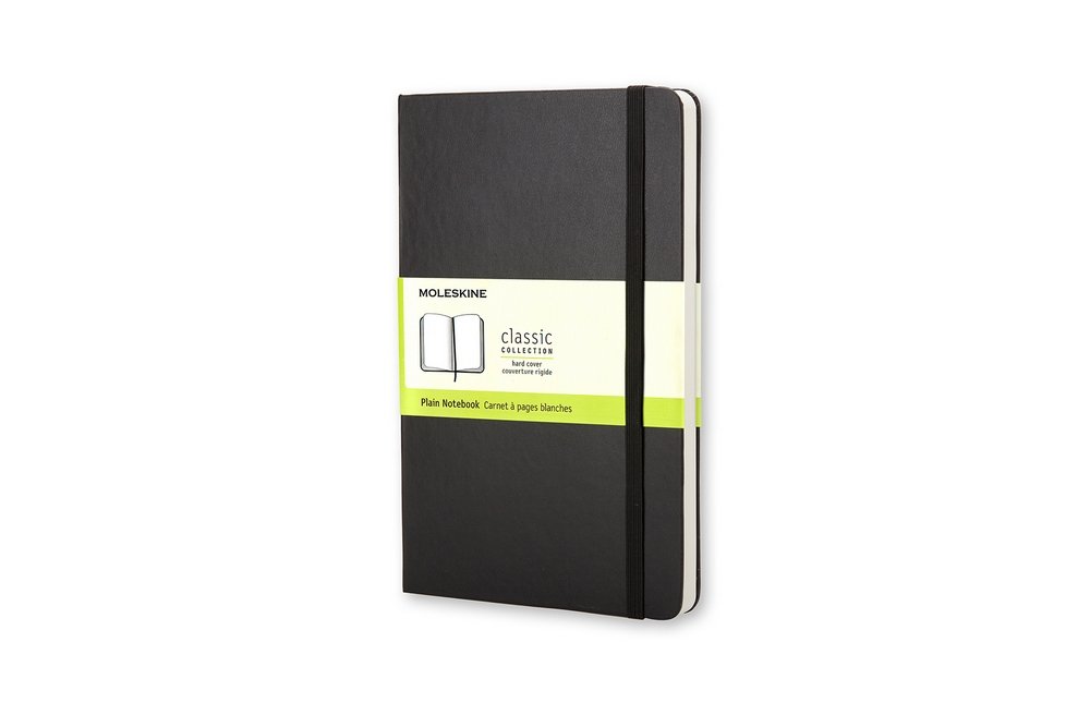 Anteckningsbok Classic Large Blank - Svart - Anteckningsböcker, Kontorsmaterial