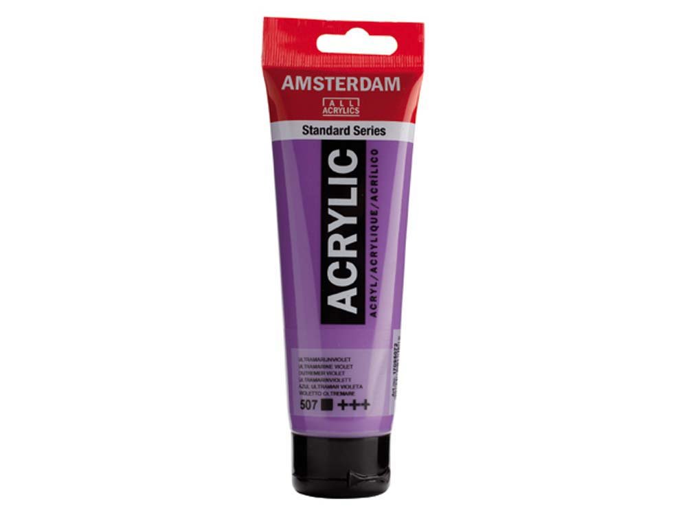 Amsterdam Akrylmaling 120 ml - Ultramarin Violet - Akrylfarver, Kunstnerfarver