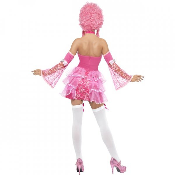 Marie Antoinette maskeraddräkt glitter - Medium Marie Antoinette maskeraddräkt glitter - Medium