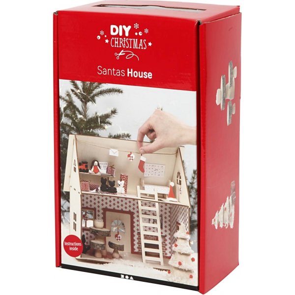 Materialset till nissens dörr - hus Materialset till nissens dörr - hus