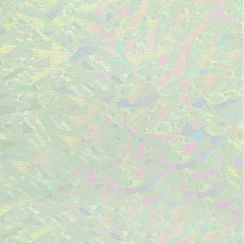 Vaxplatta 200 x 100 x 0,5 mm - skimrande vit 1 st.