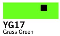 Copic Marker - YG17 - Grass Green - Tuschpenne, Penne, Penne, kridt & tusch